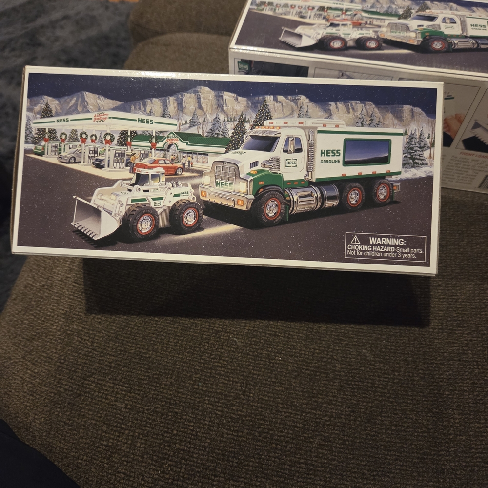 Hess Toy Truck and Loader Set